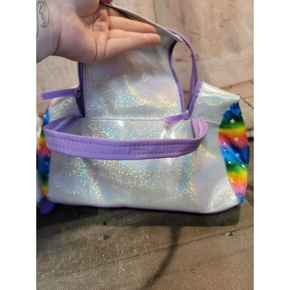 Unicorn plush bag brush toy figure stuffed animal set - Picture 8 of 8